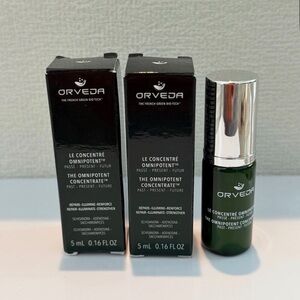 2 x Orveda The Omnipotent Concentrate 5ml each total of 10ml ( FULL SIZE amount)